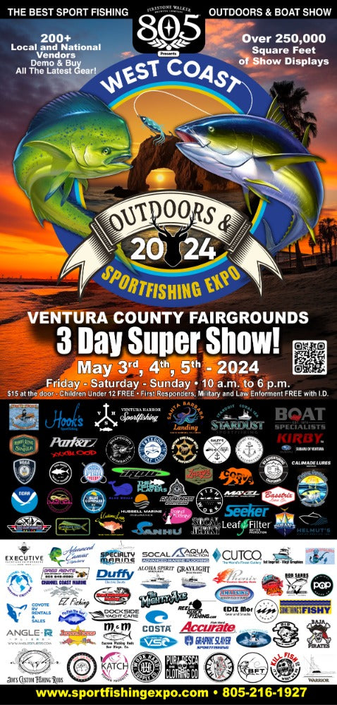 West Coast Outdoors Expo Ventura Fairgrounds May 3-5